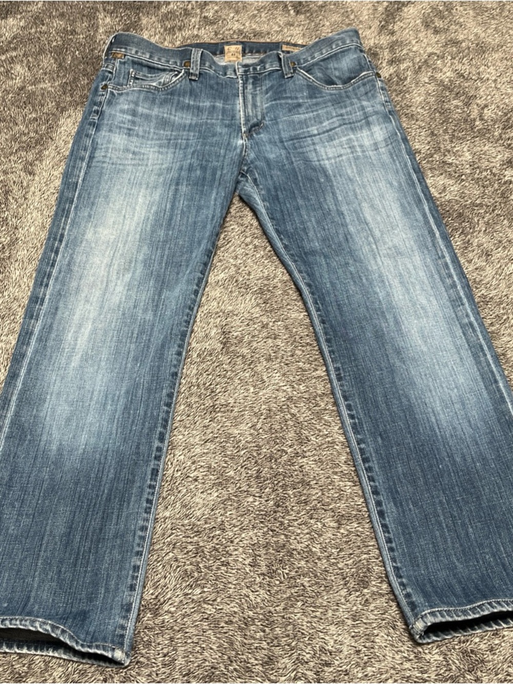 Citizens of Humanity Evans Relaxed Straight Leg Jeans Blue Style 6040-132 Sz 34